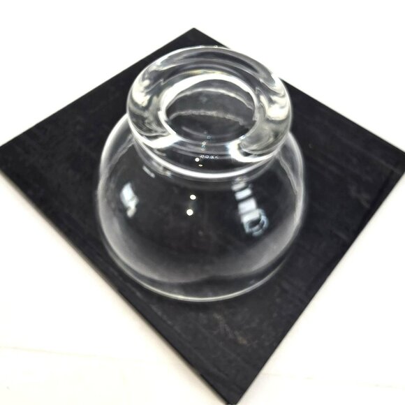 Clear Glass Footed Sherbert Dessert Bowls With Minimalist Design Set of 5 JJ3806 - Picture 8 of 9